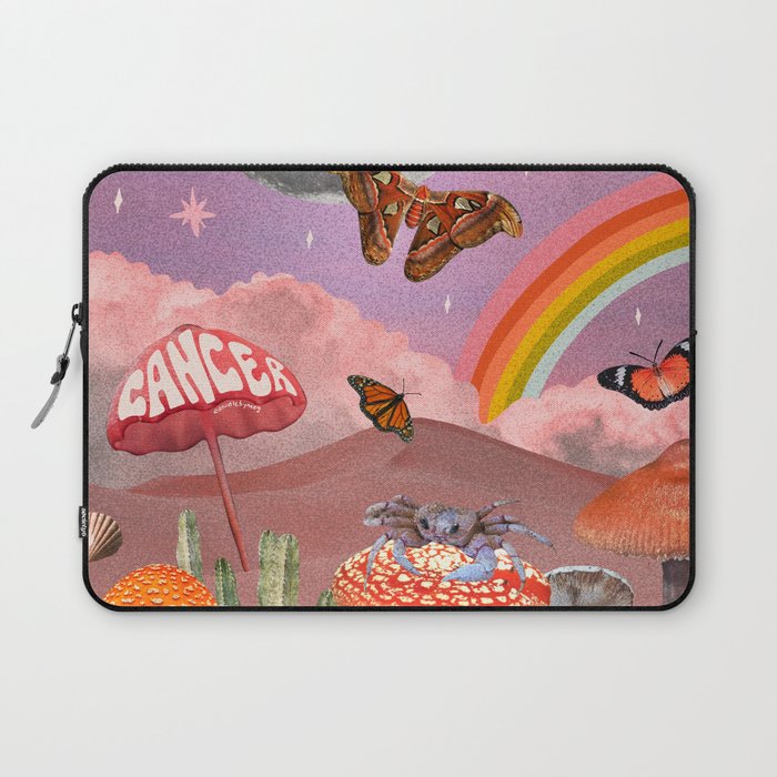 Cancer Zodiac Collage Laptop Sleeve Gallery Image 1