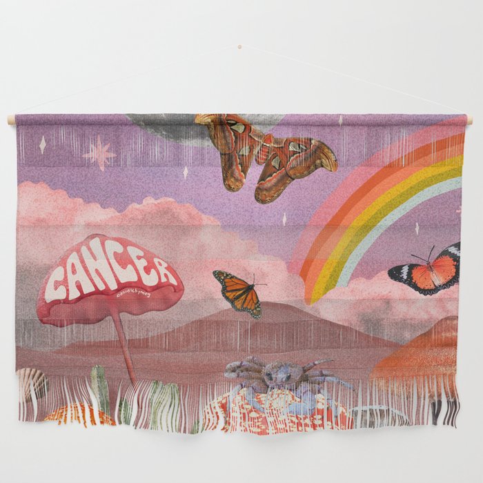 Cancer Zodiac Collage Wall Hanging Gallery Image 1