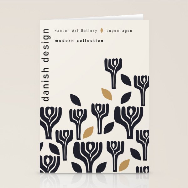 Danish Design Modern Collection Art Stationery Card Gallery Image 2