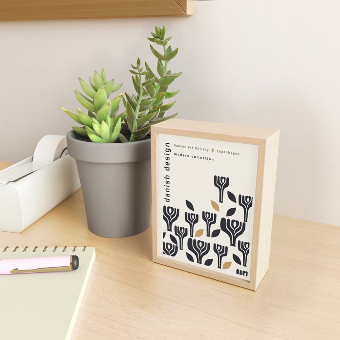 Danish Design Modern Collection Art Mini Art Print Gallery Image 2