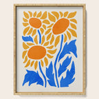FOLIAGE 002: Sunflower | Flower Market Serving Tray Gallery Image 1