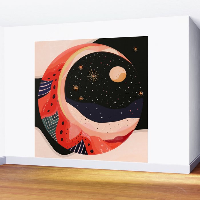 Mystic Moon II Wall Mural Gallery Image 2