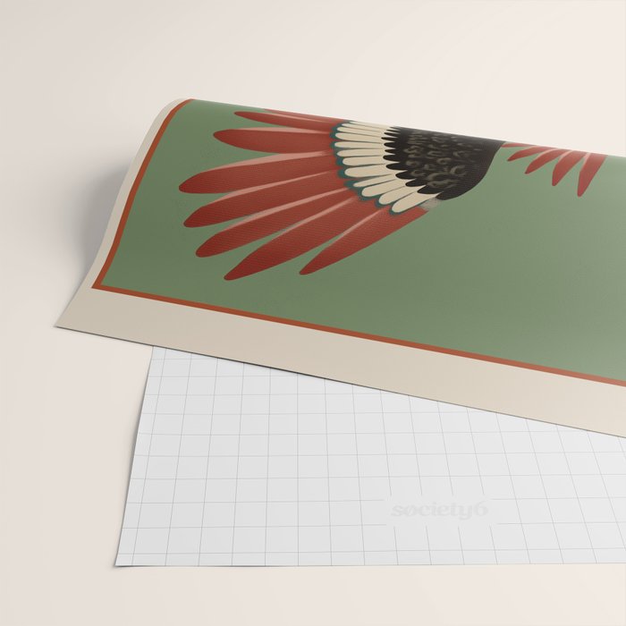 Bald Eagle in Flight Wrapping Paper Gallery Image 2