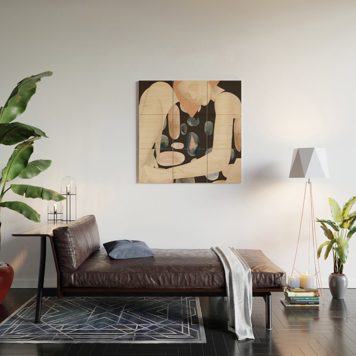 Abstract Art Female Figure 31 Wood Wall Art Gallery Image 2