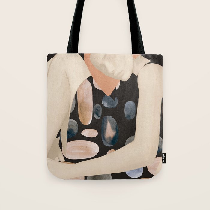 Abstract Art Female Figure 31 Tote Bag Gallery Image 1