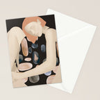 Abstract Art Female Figure 31 Stationery Card Gallery Image 2
