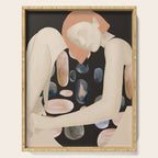 Abstract Art Female Figure 31 Serving Tray Gallery Image 1