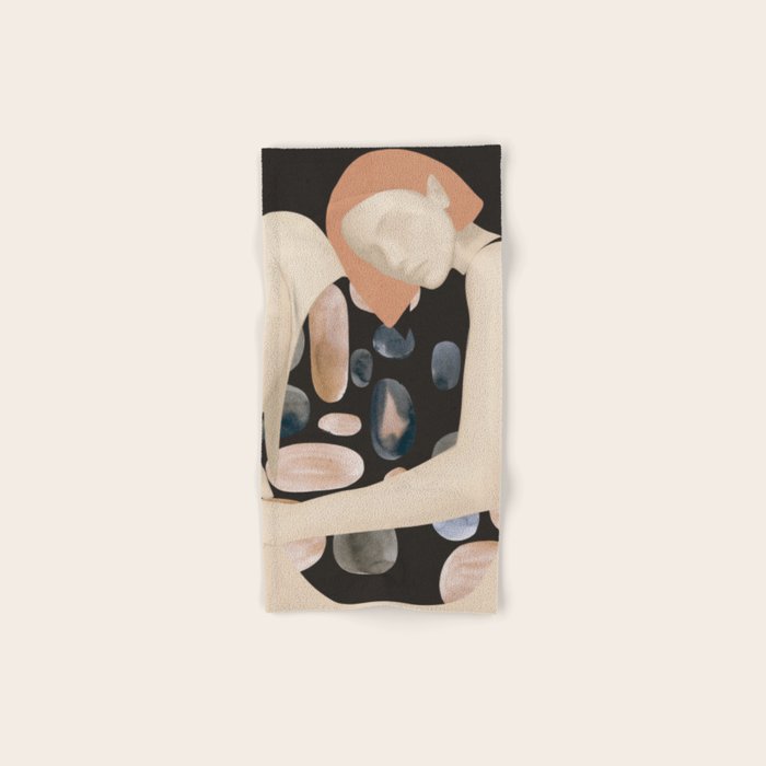 Abstract Art Female Figure 31 Bath Towel Gallery Image 1