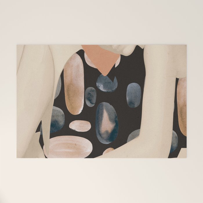 Abstract Art Female Figure 31 Welcome Mat Gallery Image 1