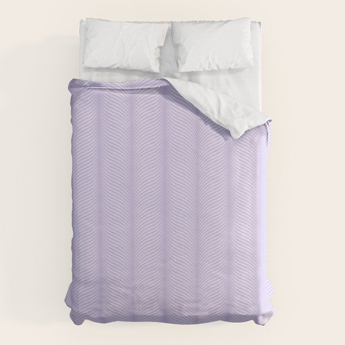 Elysian XIV Lavender Purple Duvet Cover Gallery Image 6