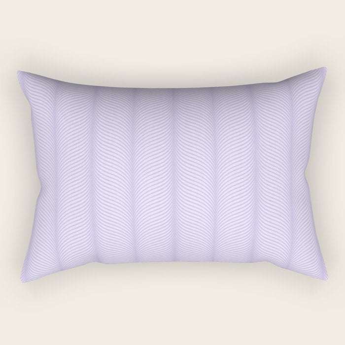 Elysian XIV Lavender Purple Rectangular Pillow Gallery Image 1