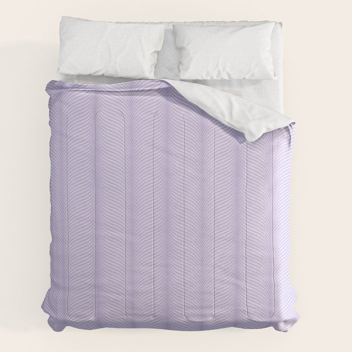 Elysian XIV Lavender Purple Comforter Gallery Image 2