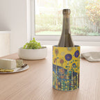Colorful Flower Garden After Klimt Wine Chiller Gallery Image 4
