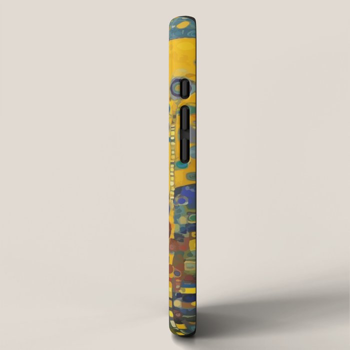 Colorful Flower Garden After Klimt iPhone Case Gallery Image 2