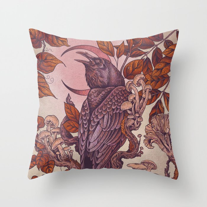 Dusty Dusk Throw Pillow Gallery Image 6
