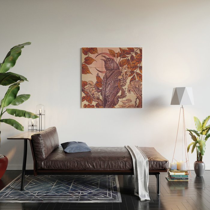 Dusty Dusk Wood Wall Art Gallery Image 2
