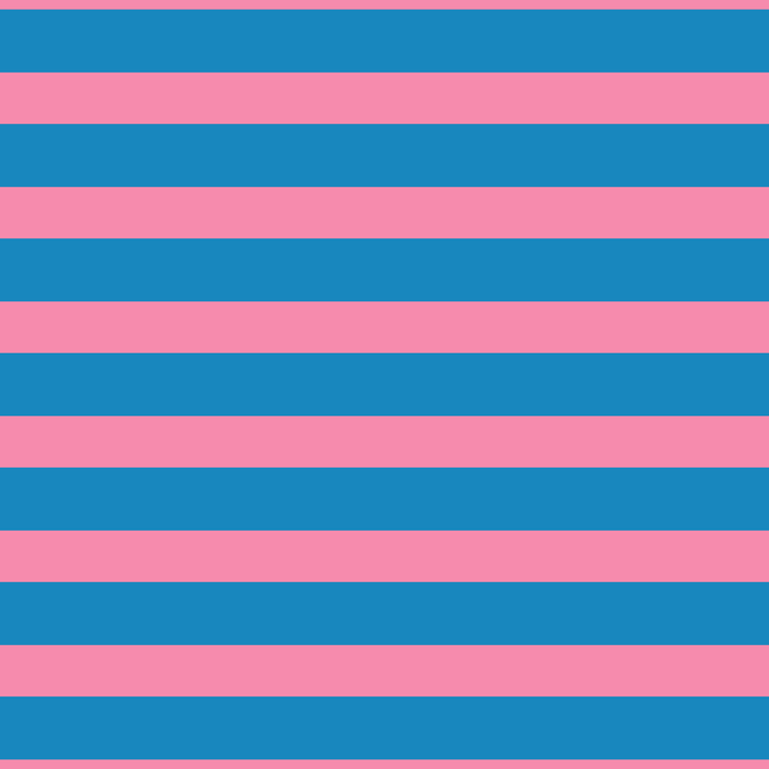 Fun Stripes Pink and Blue Narrow Retro Contemporary Stripe Pattern Coffee Mug Gallery Image 2