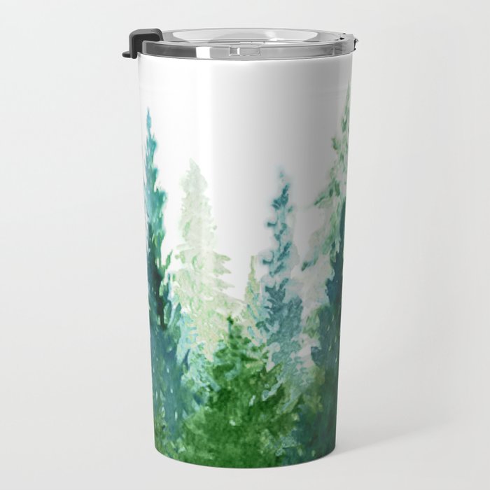 Pine Trees 2 Travel Mug Gallery Image 3