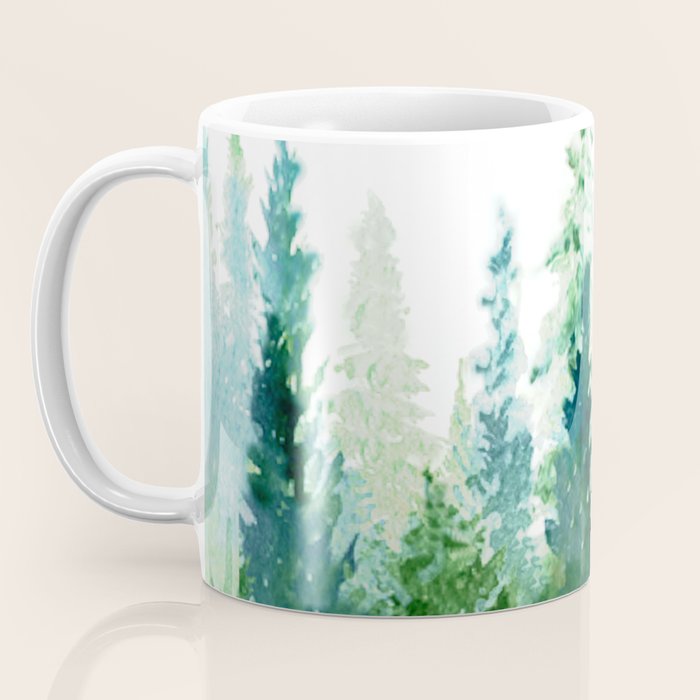 Pine Trees 2 Coffee Mug Gallery Image 3