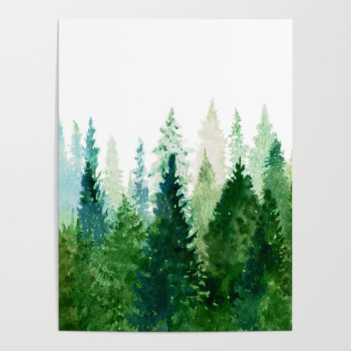 Pine Trees 2 Poster Gallery Image 4