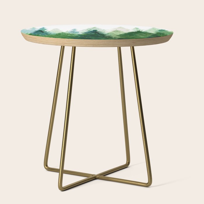 Pine Trees 2 Side Table Gallery Image 1