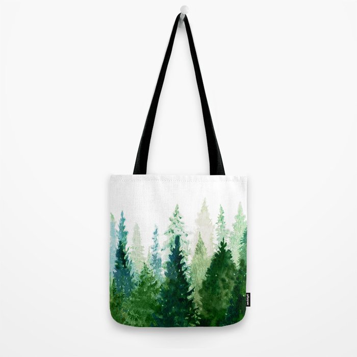 Pine Trees 2 Tote Bag Gallery Image 2