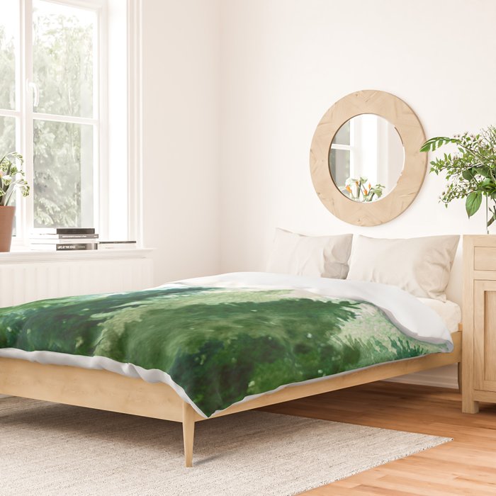 Pine Trees 2 Duvet Cover Gallery Image 2