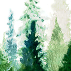 Pine Trees 2 Coffee Mug Gallery Image 2