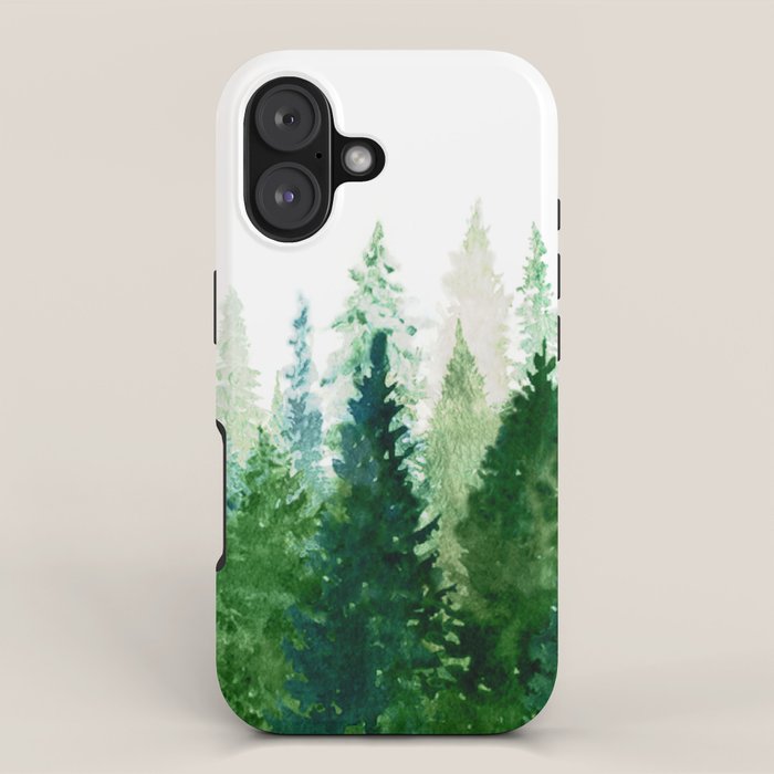 Pine Trees 2 iPhone Case Gallery Image 1