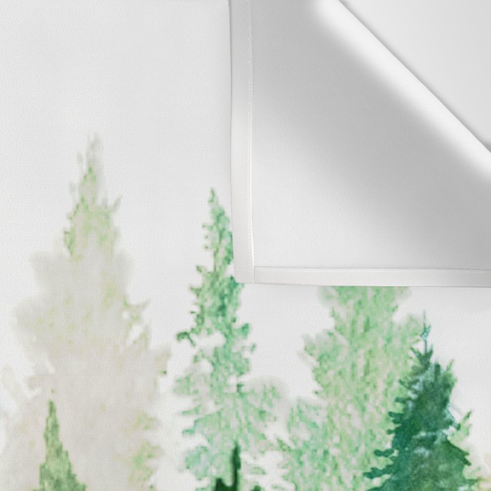 Pine Trees 2 Wall Tapestry Gallery Image 3