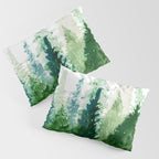 Pine Trees 2 Pillow Sham Gallery Image 3