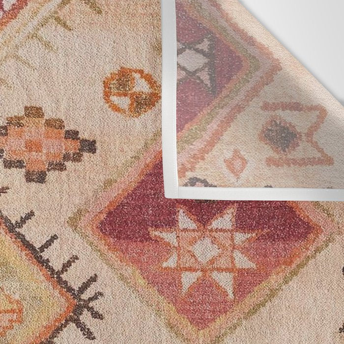 Moroccan Vintage Design Wall Tapestry Gallery Image 3