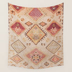 Moroccan Vintage Design Wall Tapestry Gallery Image 4