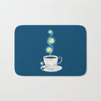 Starry starry coffee Bath Mat Gallery Image 1