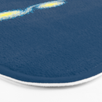 Starry starry coffee Bath Mat Gallery Image 3