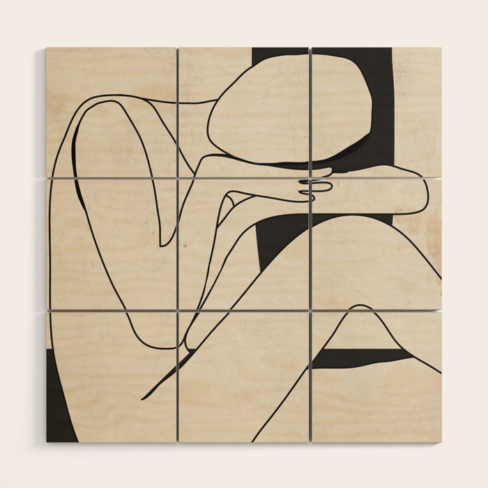 Abstract Art 15 Wood Wall Art Gallery Image 1