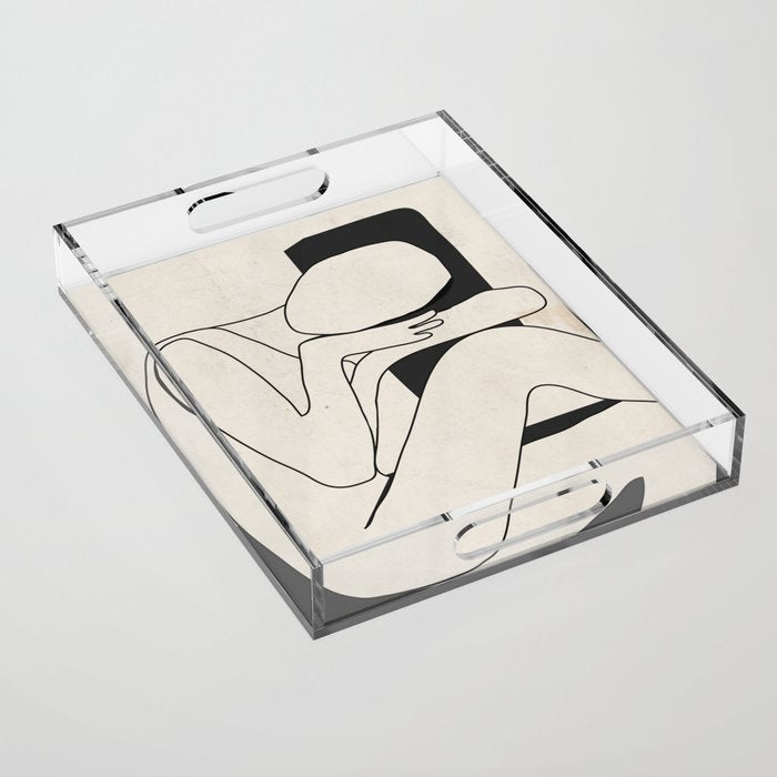Abstract Art 15 Acrylic Tray Gallery Image 1