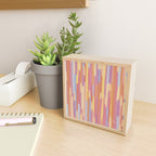 Acrylic Stripes Pattern Mini Art Print Gallery Image 2