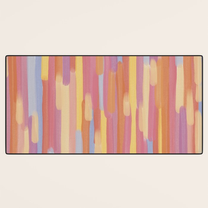 Acrylic Stripes Pattern Desk Mat Gallery Image 3
