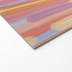 Acrylic Stripes Pattern Welcome Mat Gallery Image 2
