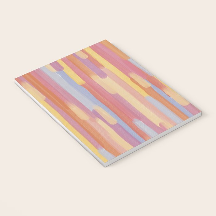 Acrylic Stripes Pattern Notebook Gallery Image 3