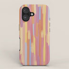 Acrylic Stripes Pattern iPhone Case Gallery Image 1