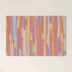 Acrylic Stripes Pattern Welcome Mat Gallery Image 1