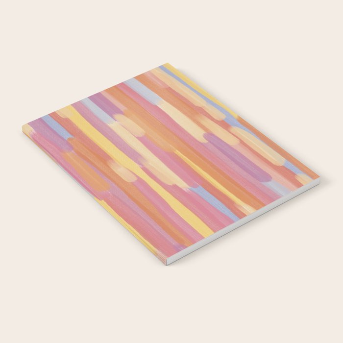 Acrylic Stripes Pattern Notebook Gallery Image 1