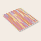 Acrylic Stripes Pattern Notebook Gallery Image 2