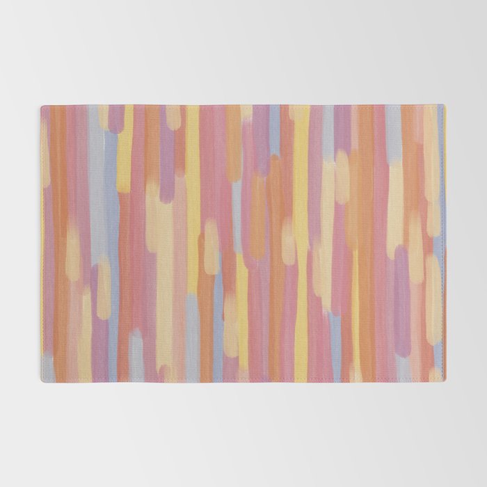 Acrylic Stripes Pattern Rug Gallery Image 2