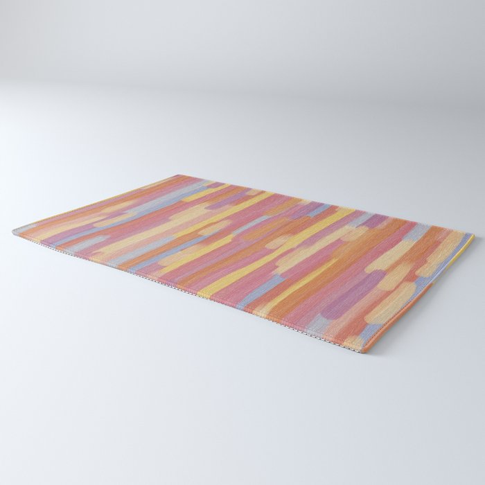 Acrylic Stripes Pattern Rug Gallery Image 3