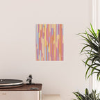 Acrylic Stripes Pattern Poster Gallery Image 2