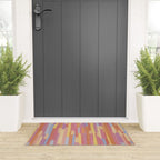 Acrylic Stripes Pattern Welcome Mat Gallery Image 3