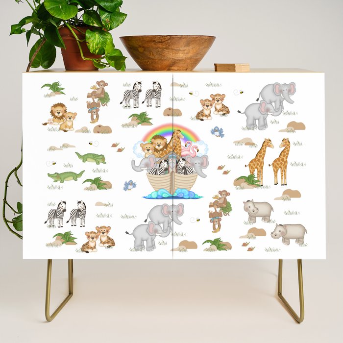 Noahs Ark Animals Credenza Gallery Image 1